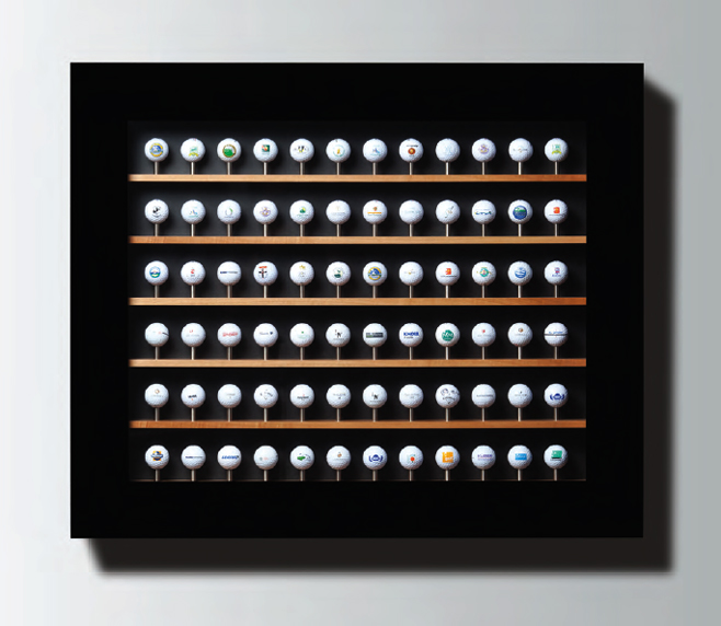 mp Frame - Golfballvitrinen